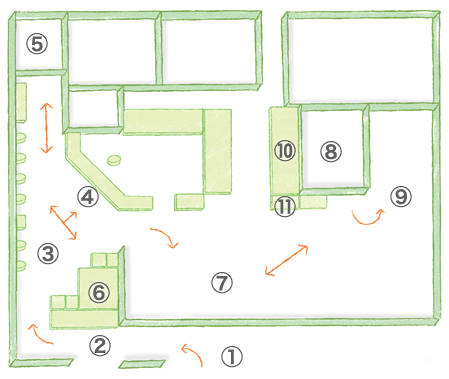 院内見取り図